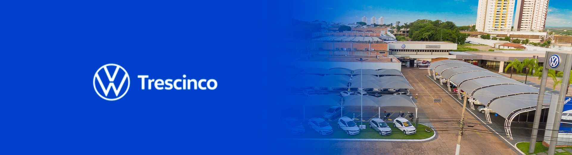 Uma foto de uma concessionária de automóveis Volkswagen Ariel