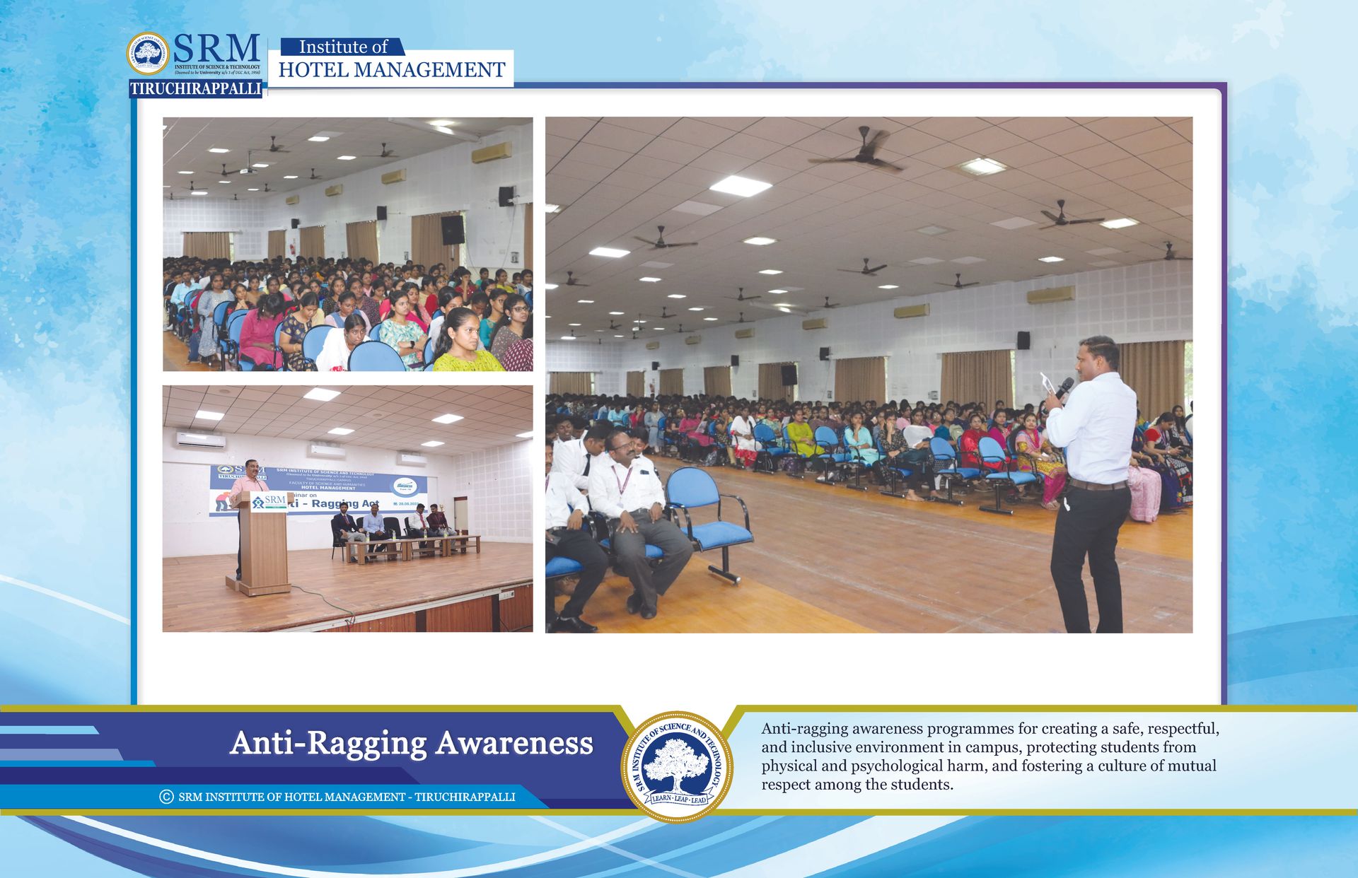 Anti Ragging Awareness Programme Anti Ragging Awareness