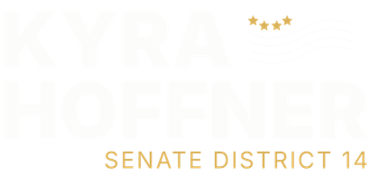 Kyra Hoffner for Senate Logo