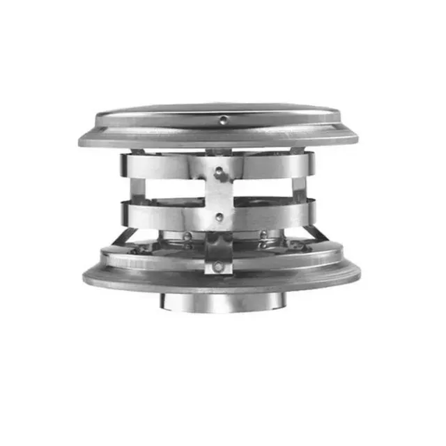 Silver metal mechanical component on a white background