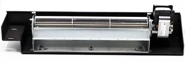 Black and silver wall-mounted paper towel dispenser with exposed roll and cover removed