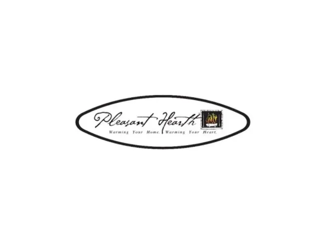 Pleasant Hearts logo in black script inside an oval outline on a white background