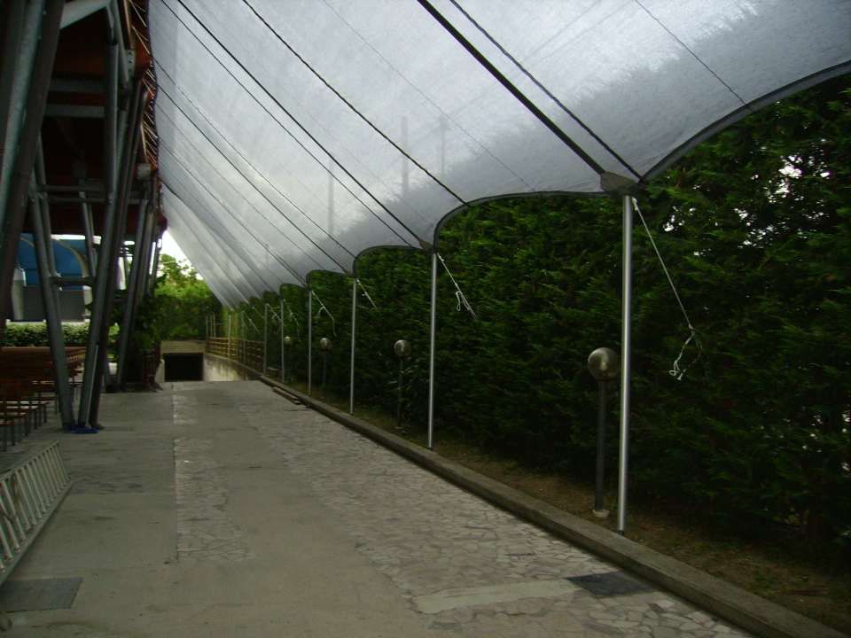 ombreggiante in PVC