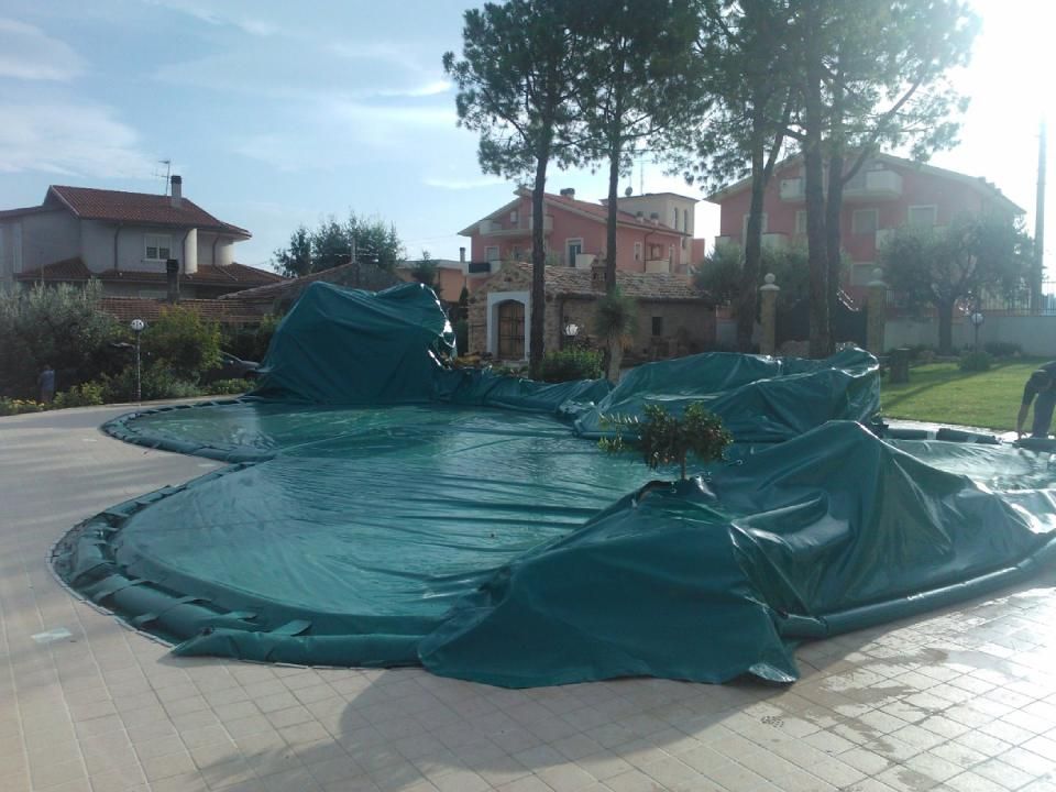 coperture invernali per vasche