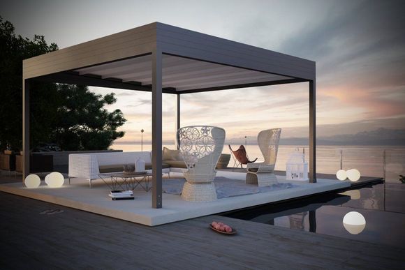 gazebo elegante su misura