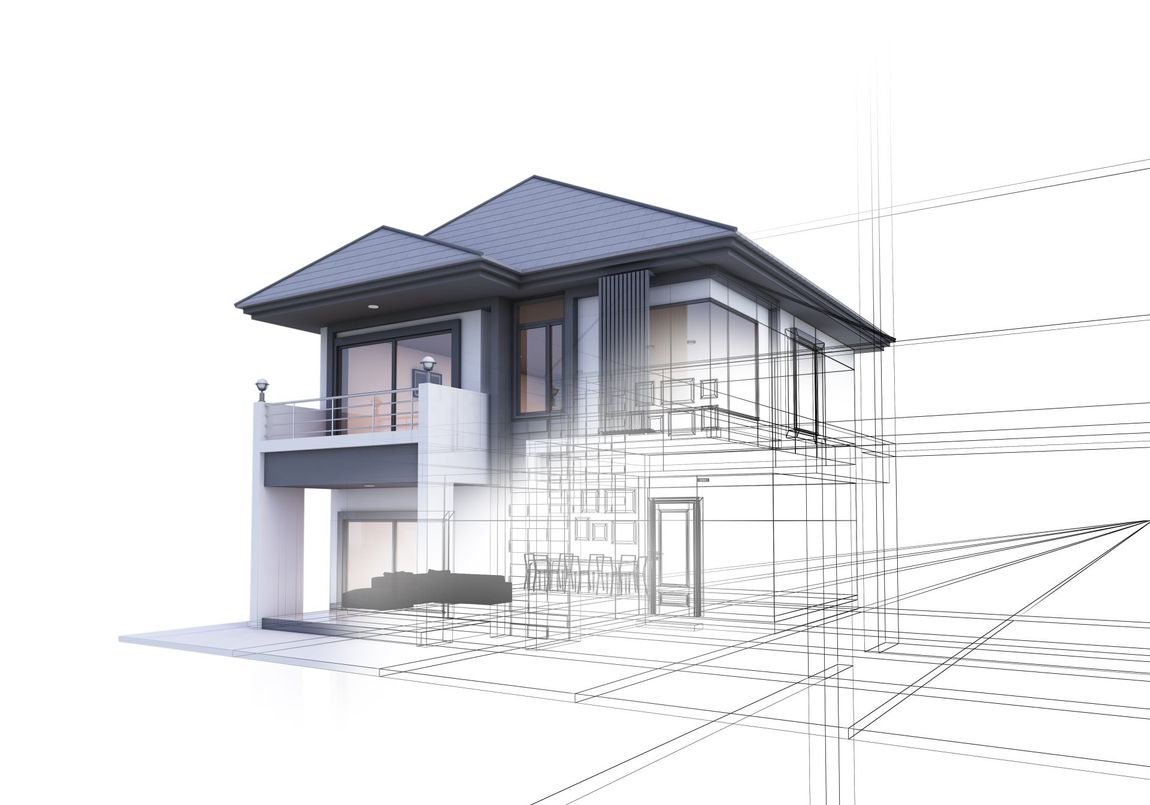 digital model of a new floor plan