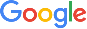 Google logo in blue, red, yellow, and green letters on a white background