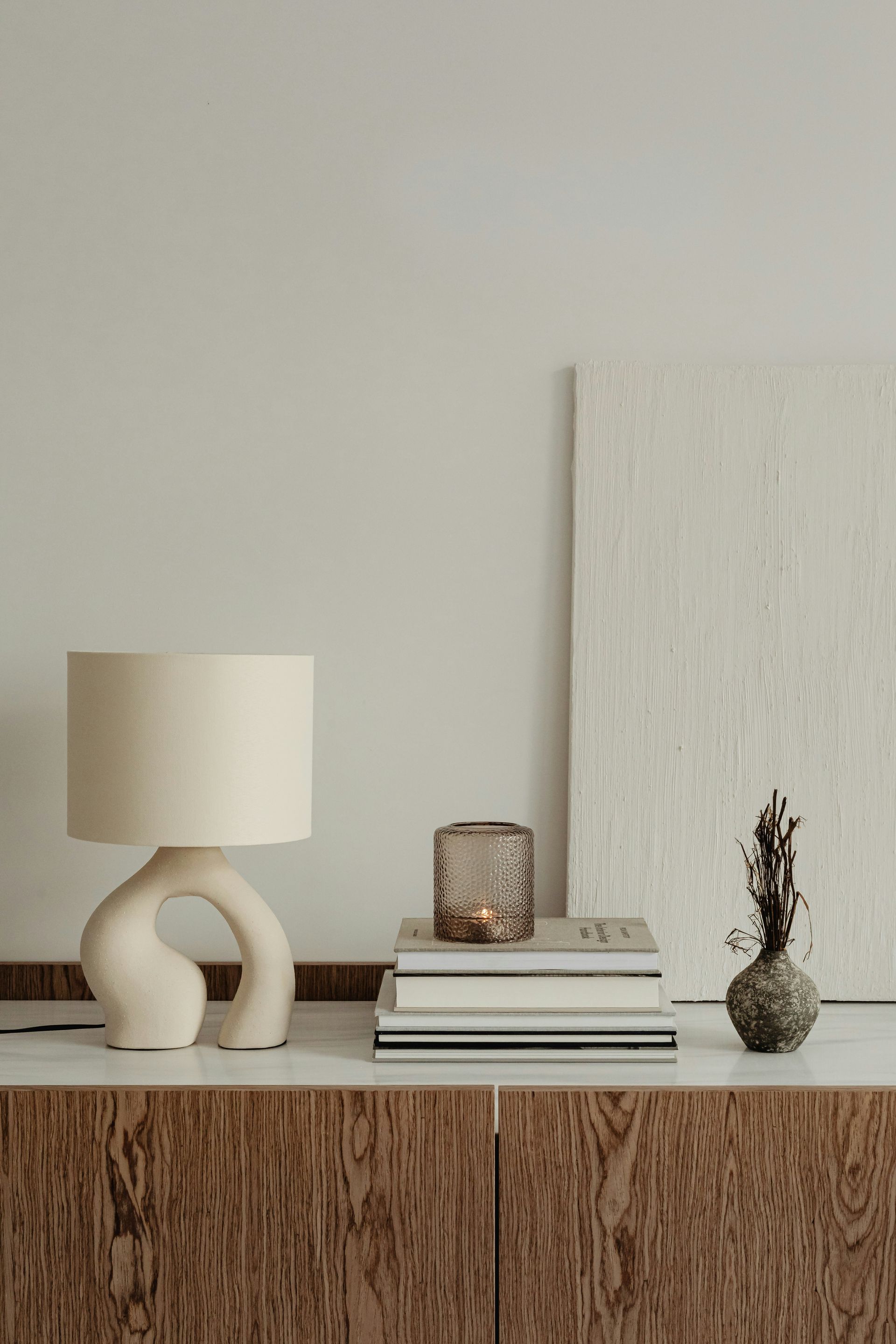A Living Room with A Bookshelf and A Flat Screen TV — The Home Assembly In Avoca Beach, NSW