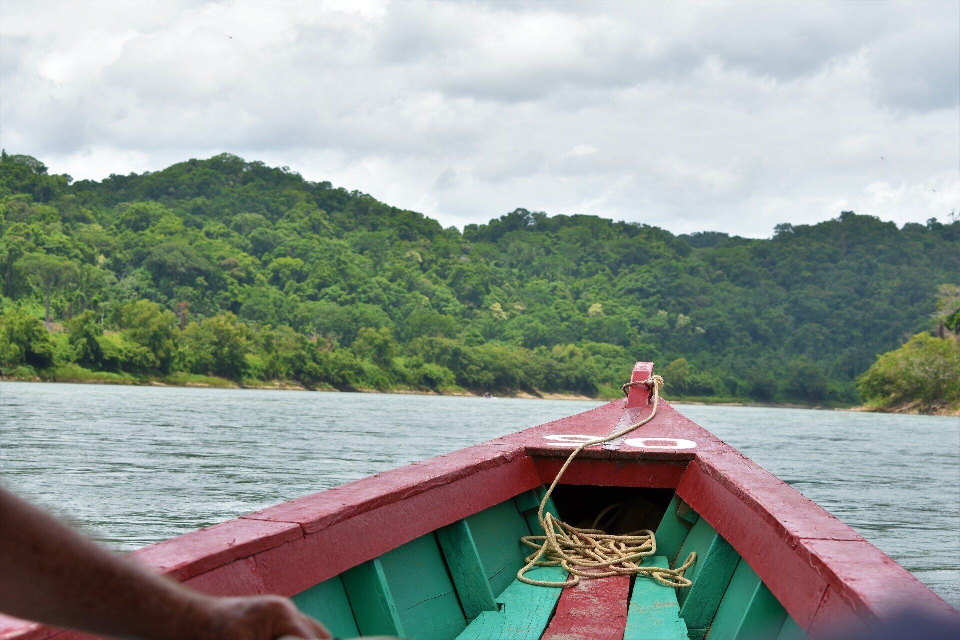 Paseo en la Laguna de Palenque, Hotel Kin Balam