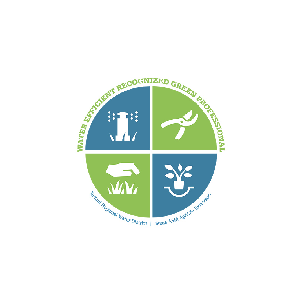 Water Efficient Recognized Green Professional Logo