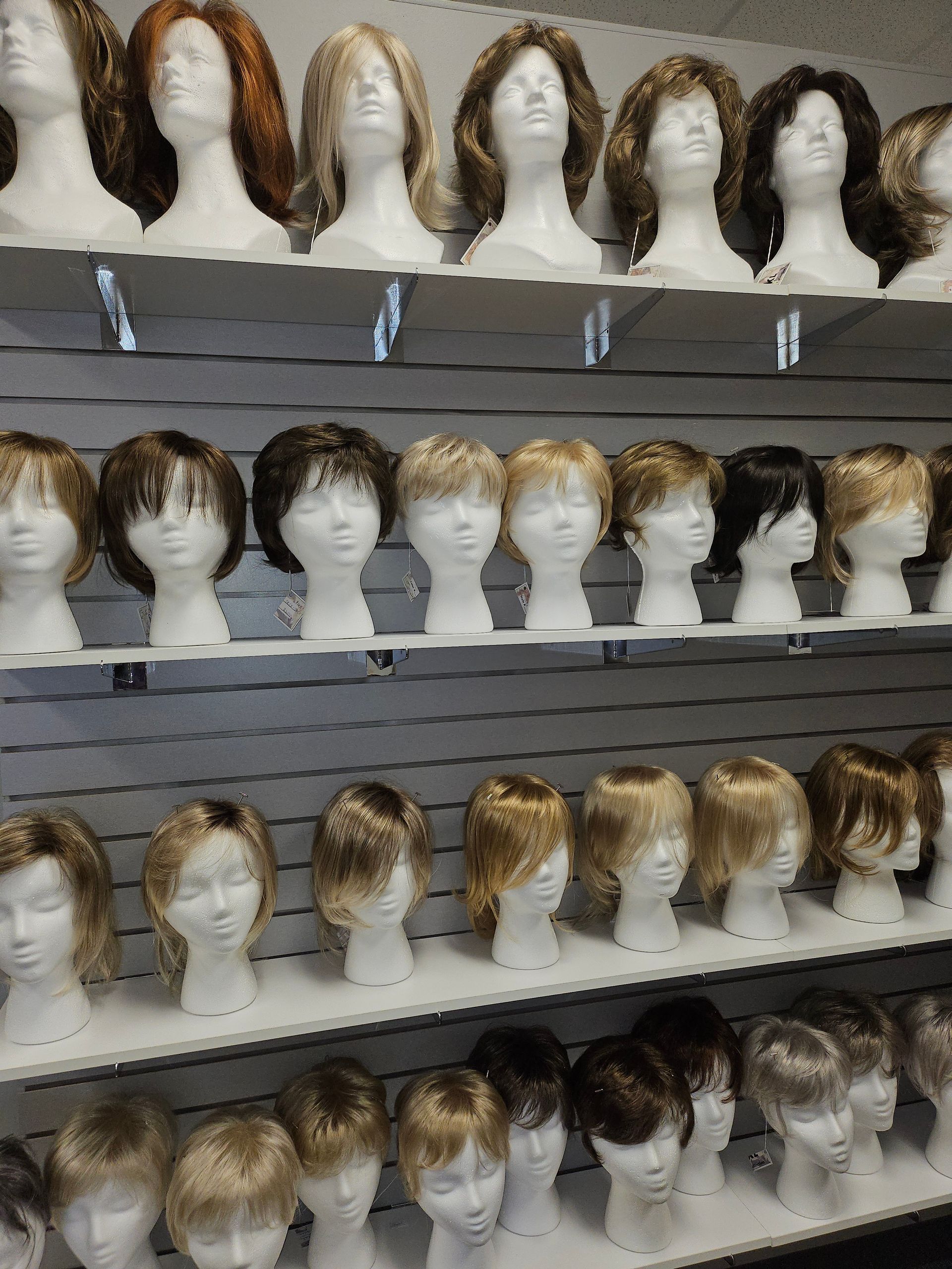 Smiling Old Woman — St. Louis, MI — The Custom Wig Shoppe