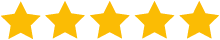 5 out of 5 stars based on over 300 Google reviews