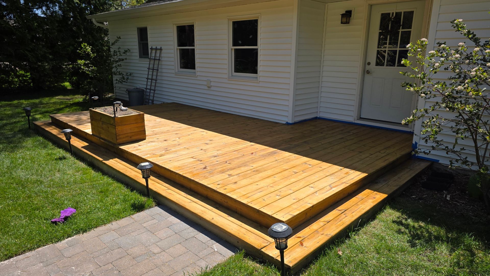 Beautiful Deck Staining
