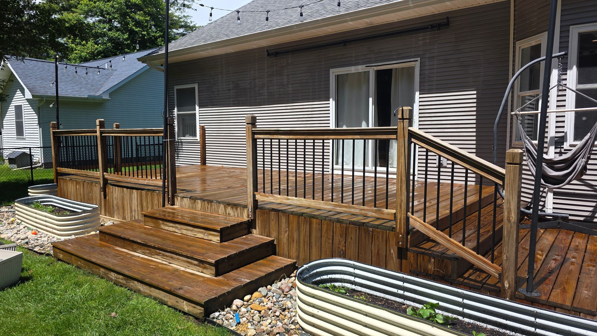 Deck Freshly Washed