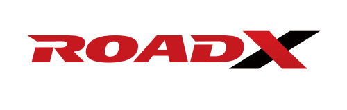 ROADX logo in red and black on a white background