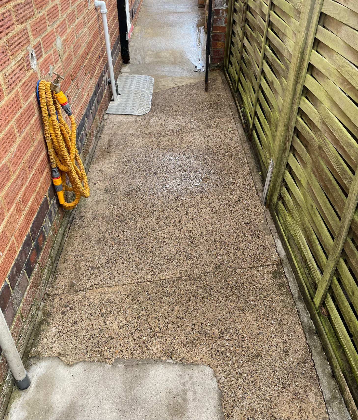 After Patio Jet Washing