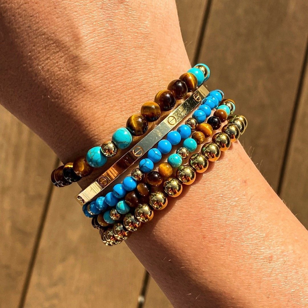 Rebel & Rose kralenarmbanden met verschillende natuurstenen