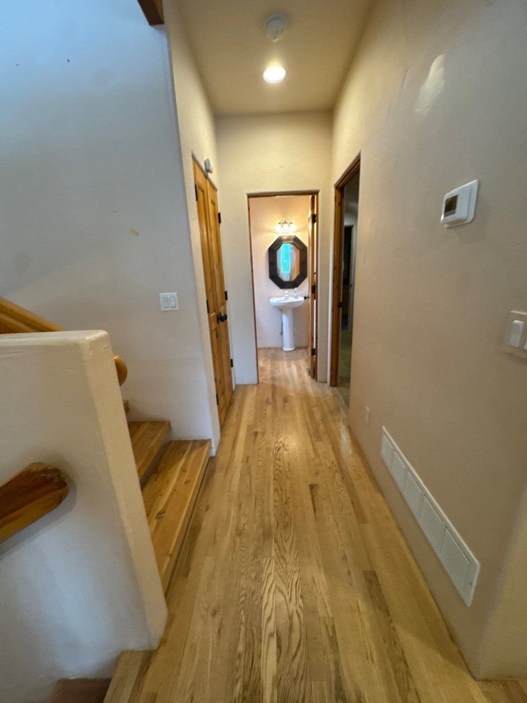 Hallway and interior door in the home covered by the estimate