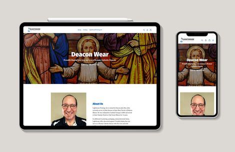 Deacon Wear eCommerce Website Design