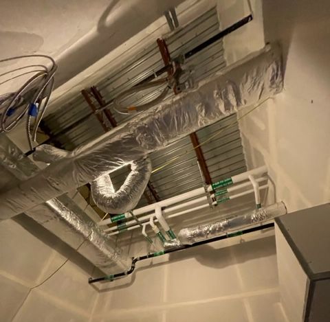 Commercial pluming job in New Orleans - pipe repair