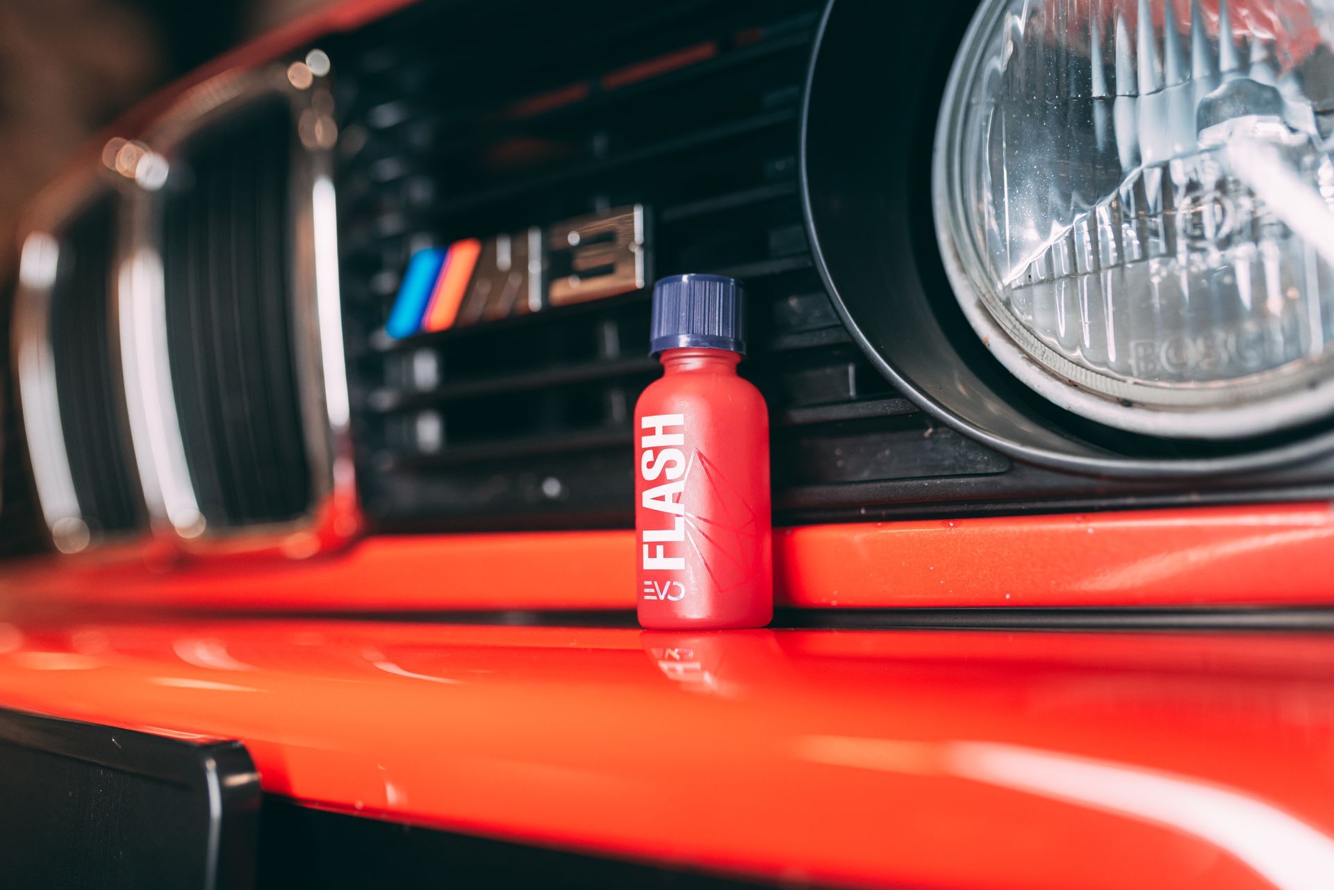 Ceramic coating bottle on BMW M#