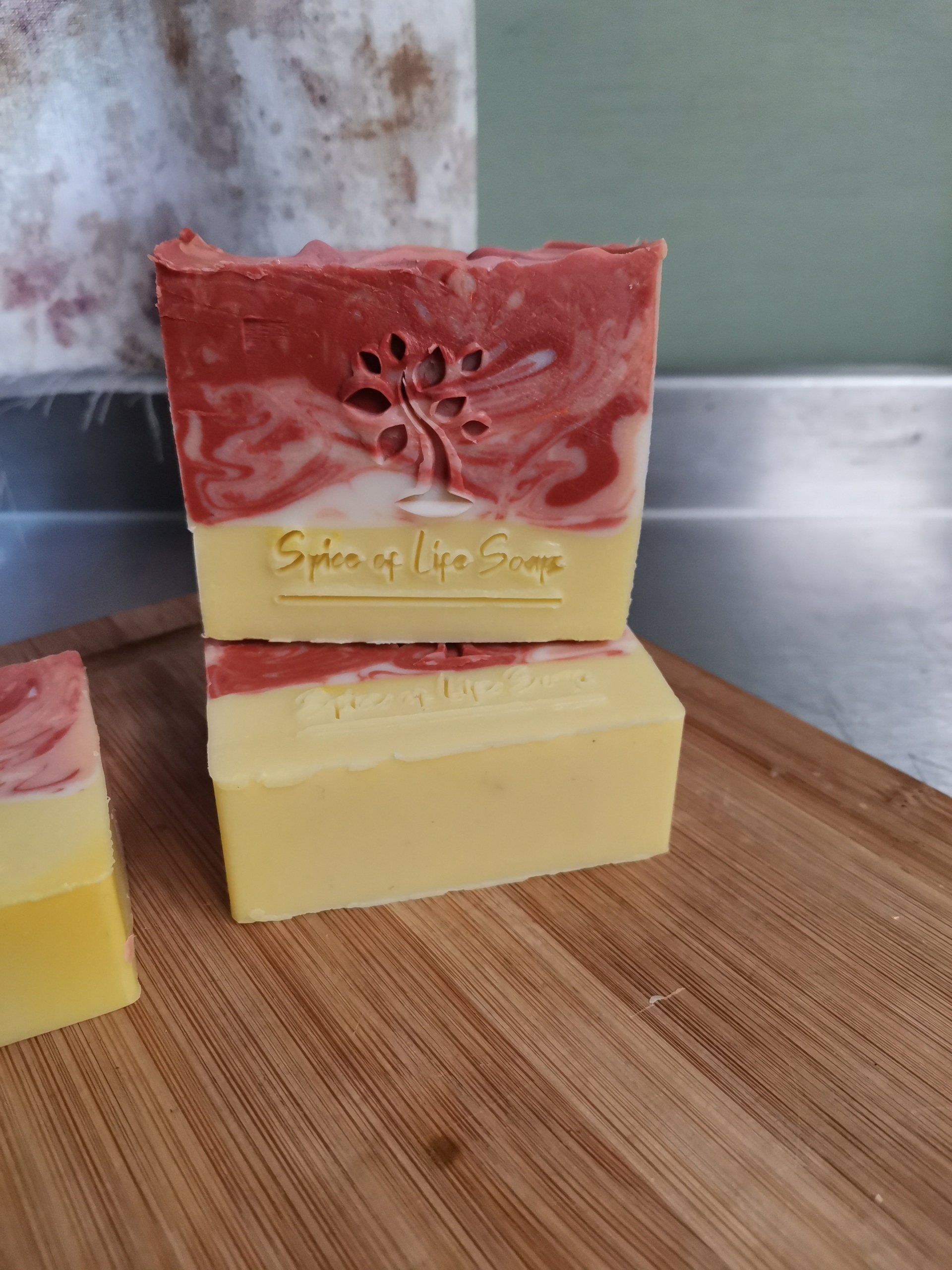rhubarb soap