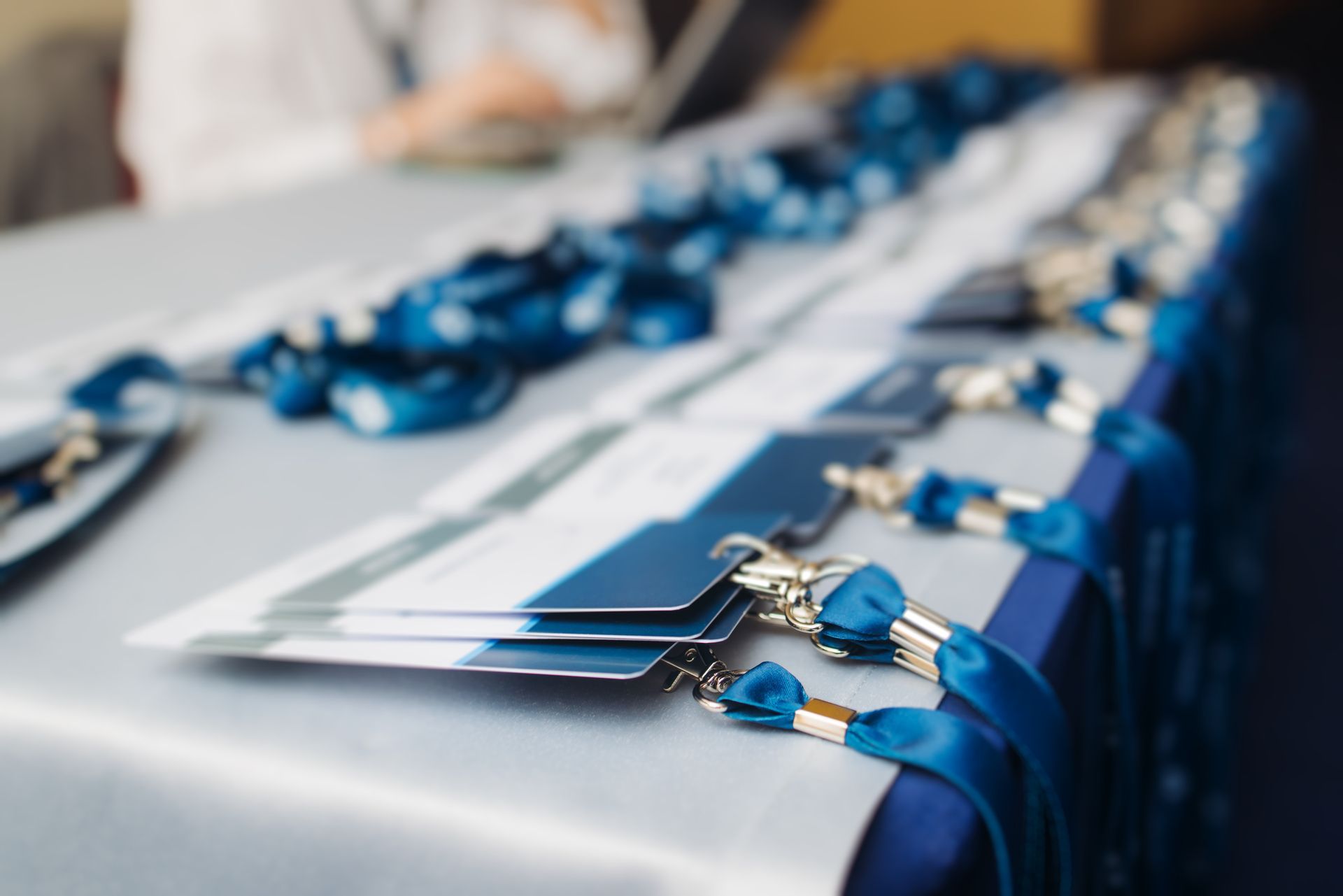 Name Badges at Conference
