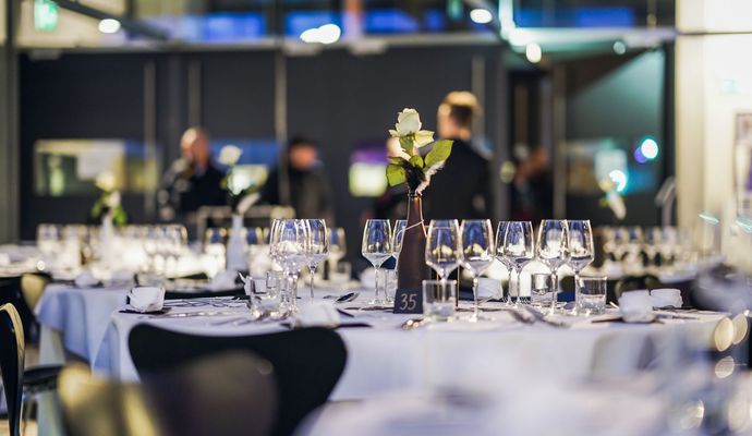 Clients at Event