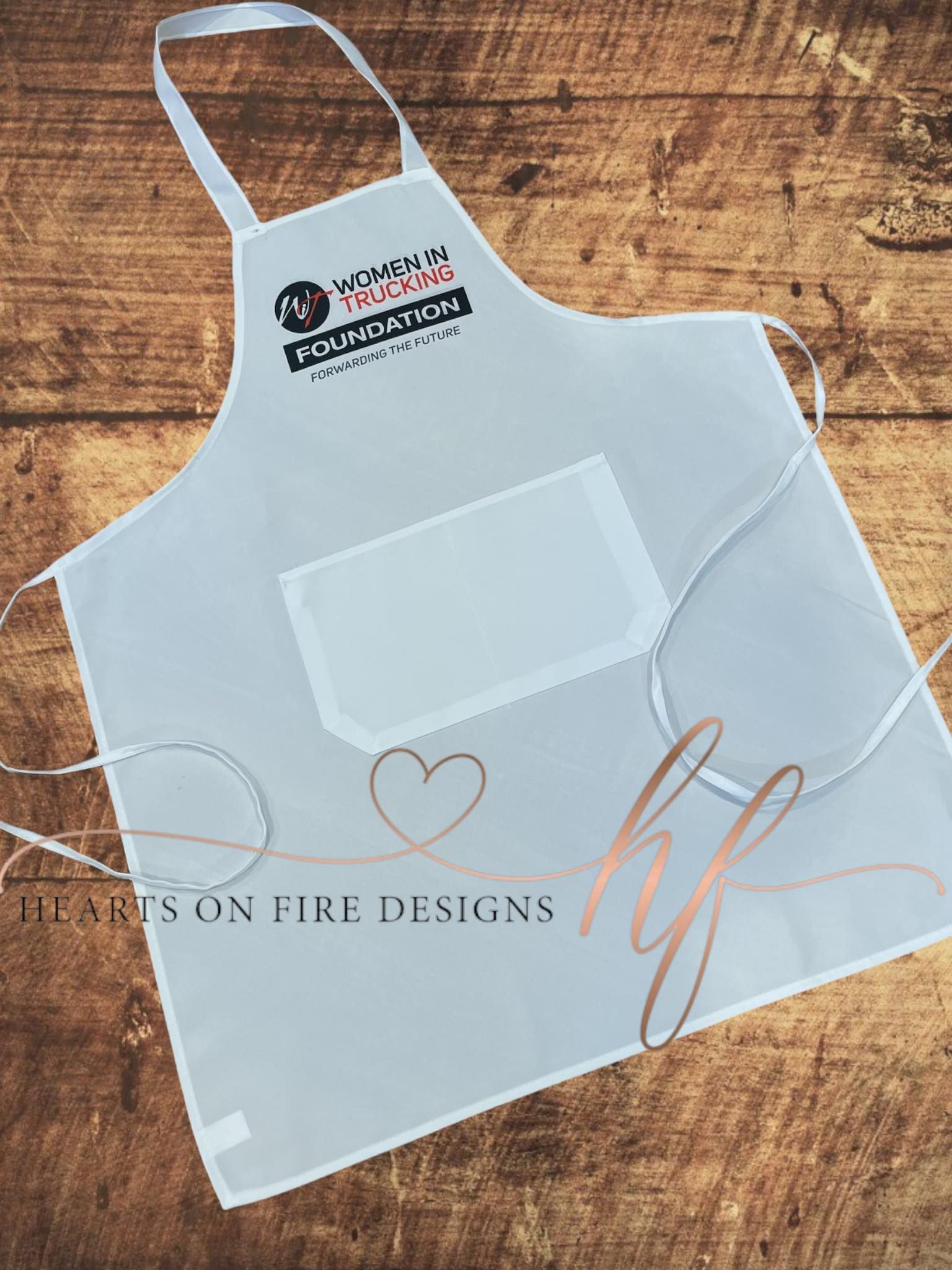 Personalized Apron – Sun Prairie, WI – Hearts on Fire Designs
