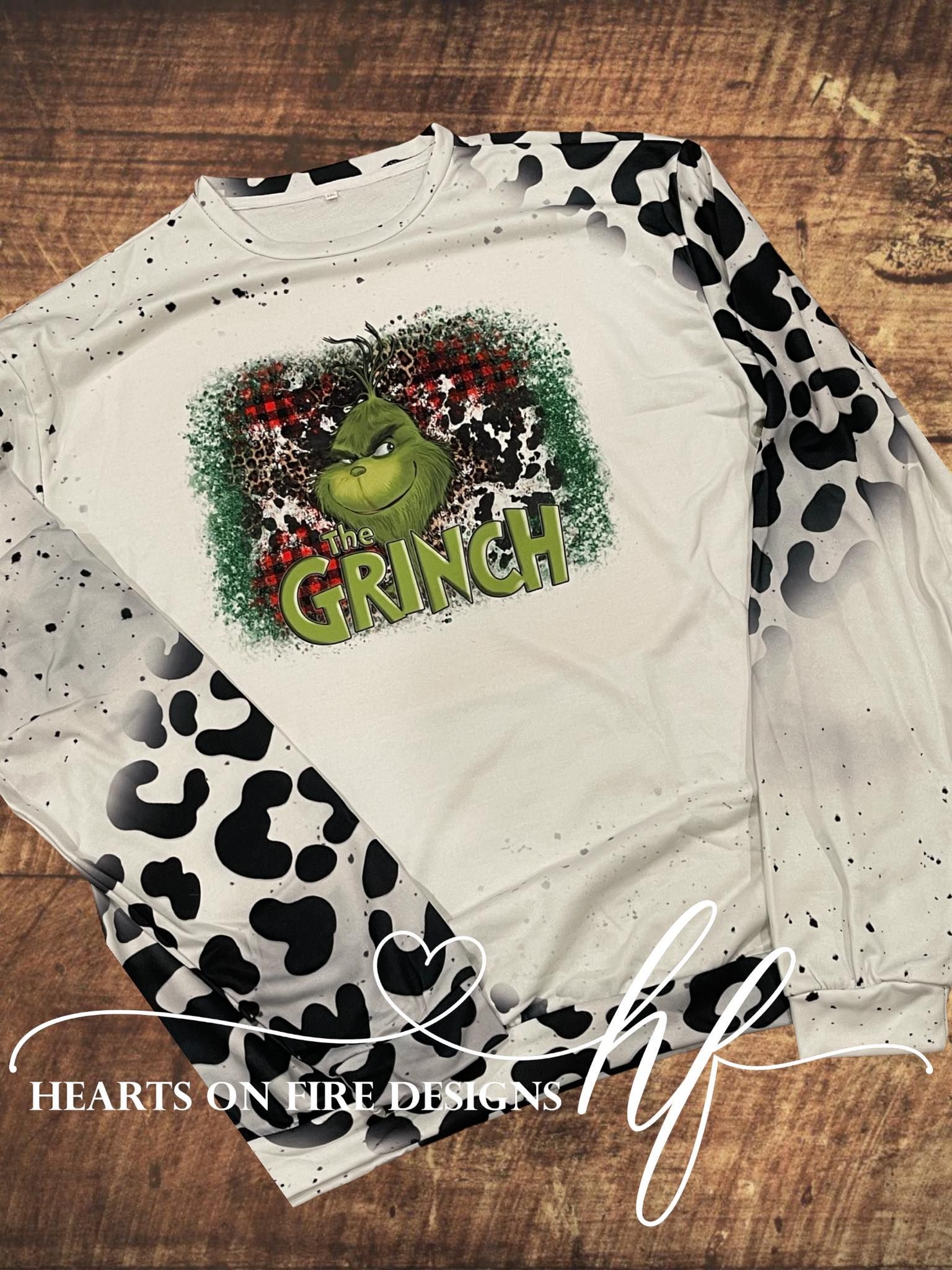 The Grinch Sweatshirt – Sun Prairie, WI – Hearts on Fire Designs