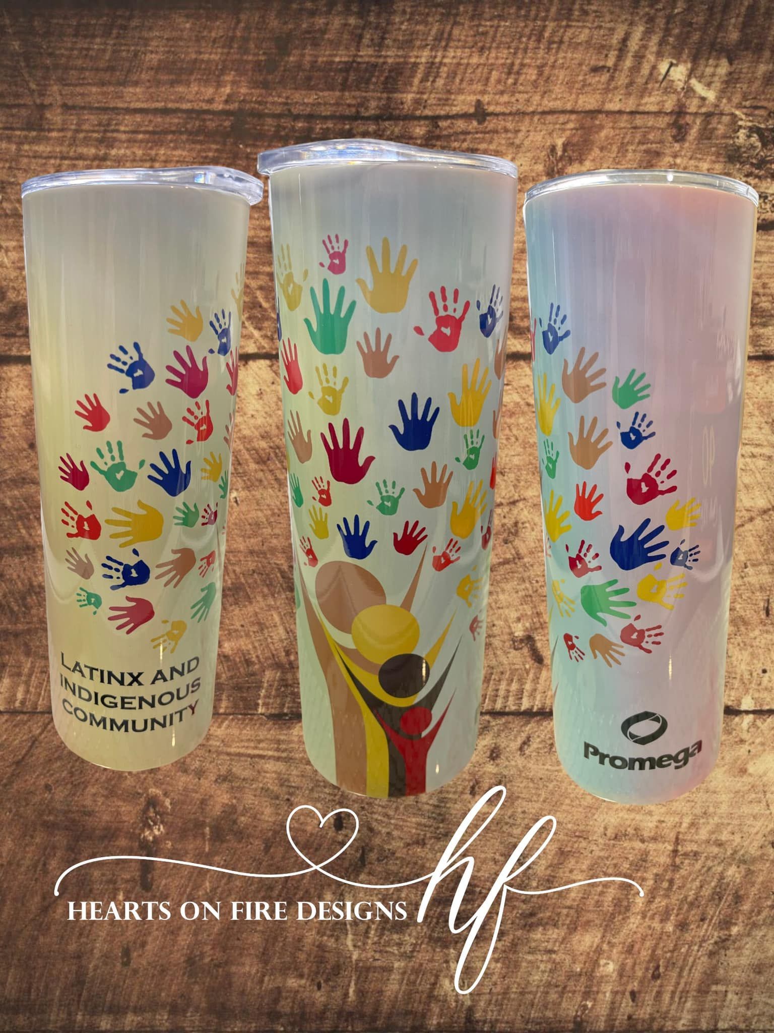 Customized Tumbler – Sun Prairie, WI – Hearts on Fire Designs
