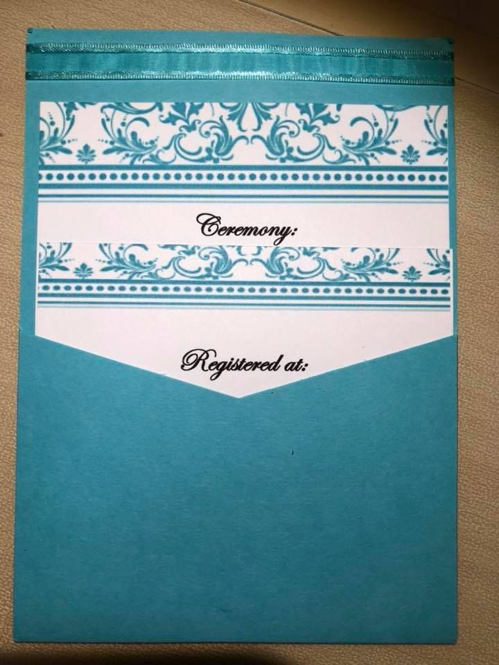 Invitation Card – Sun Prairie, WI – Hearts on Fire Designs