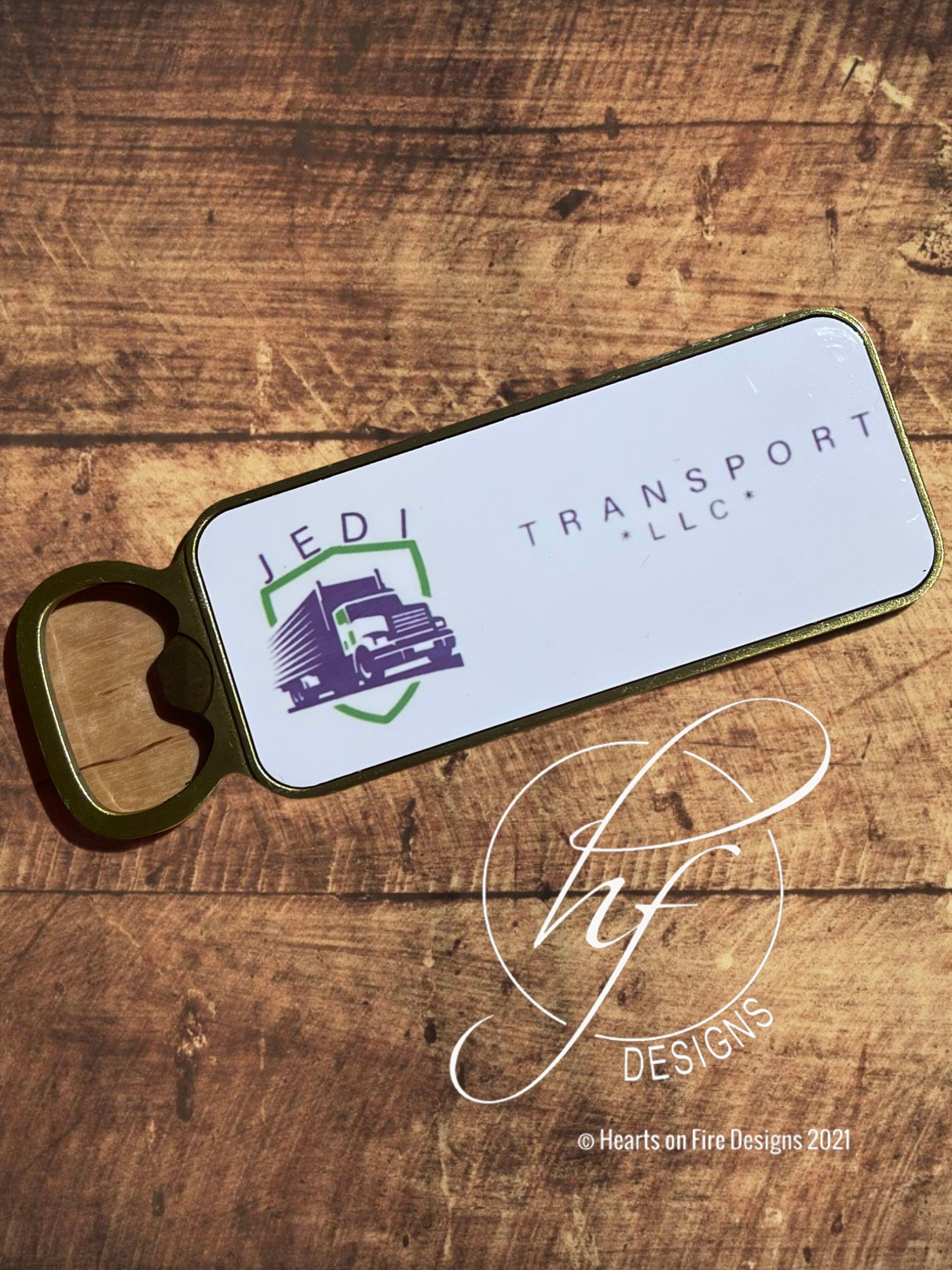 Custom Bottle Opener – Sun Prairie, WI – Hearts on Fire Designs