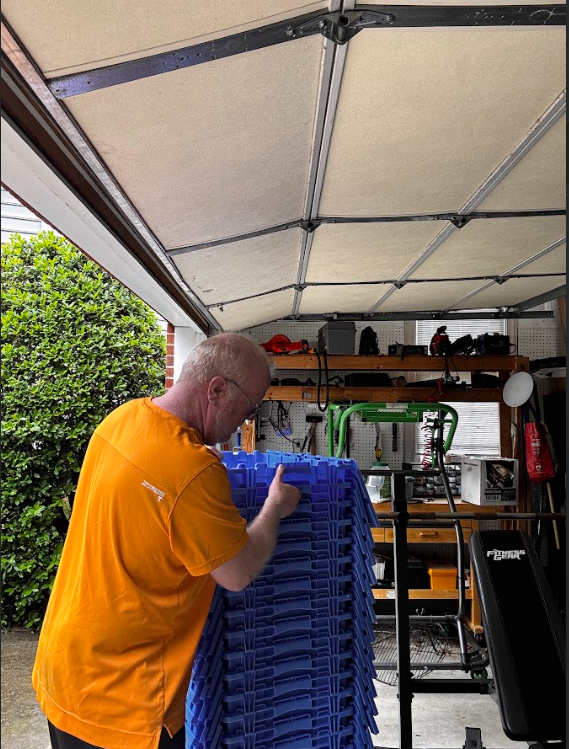 RVATotes being counted during pickup after a move
