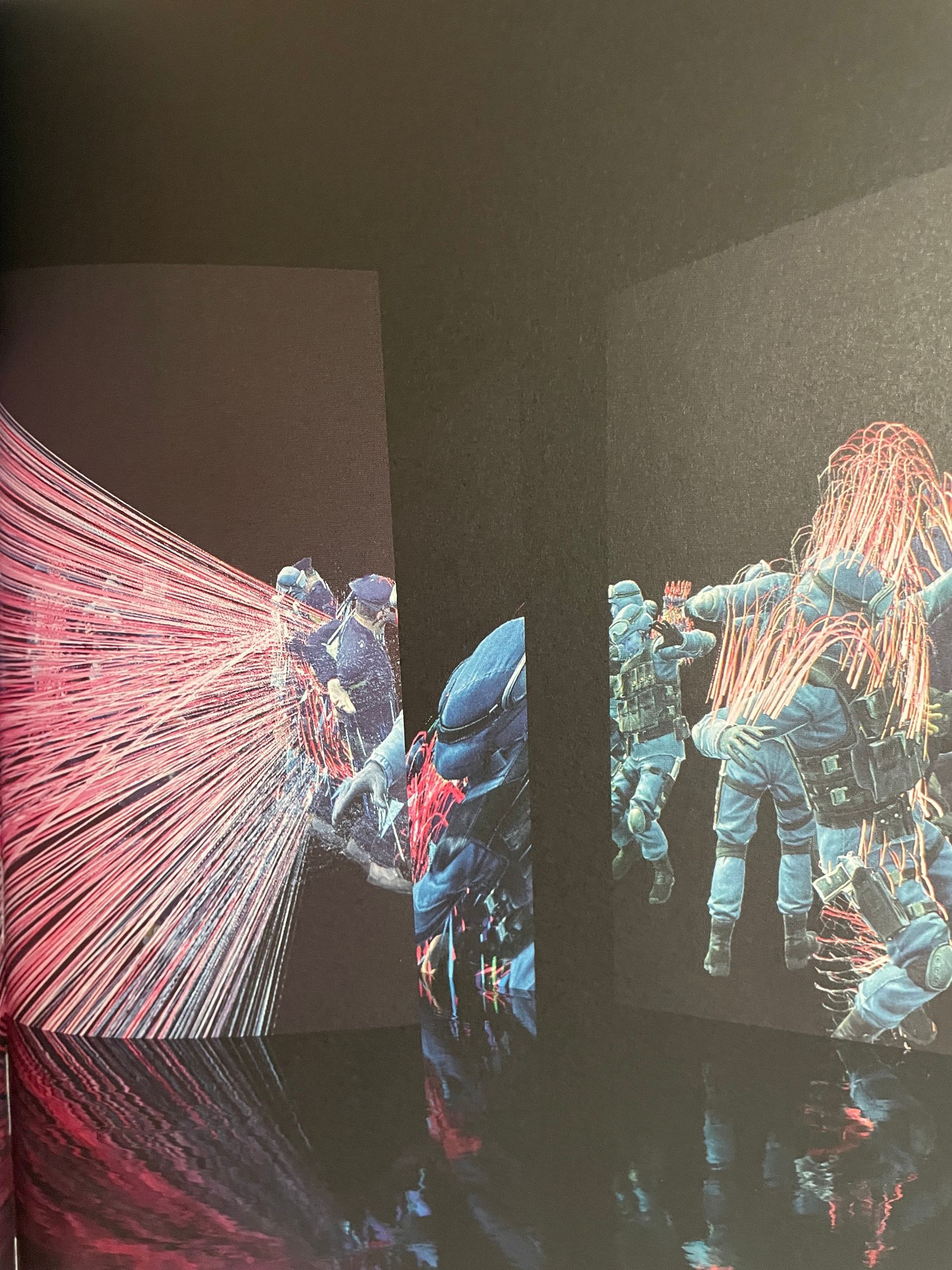 SocialSim, 2021, Installationsansicht K21, Kunstsammlung NRW, Düsseldorf 2020, Hito Steyerl