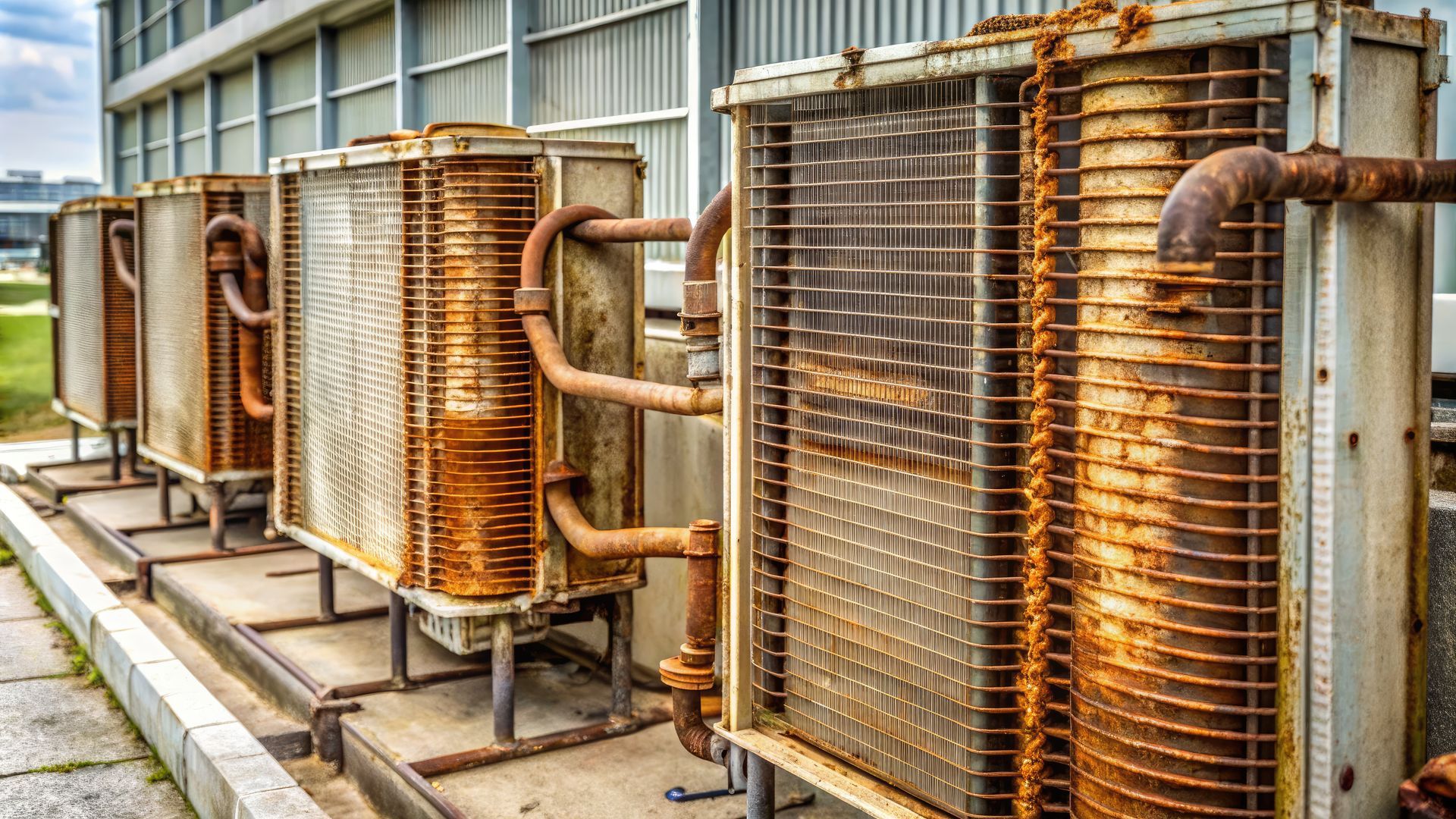 dirty HVAC coils