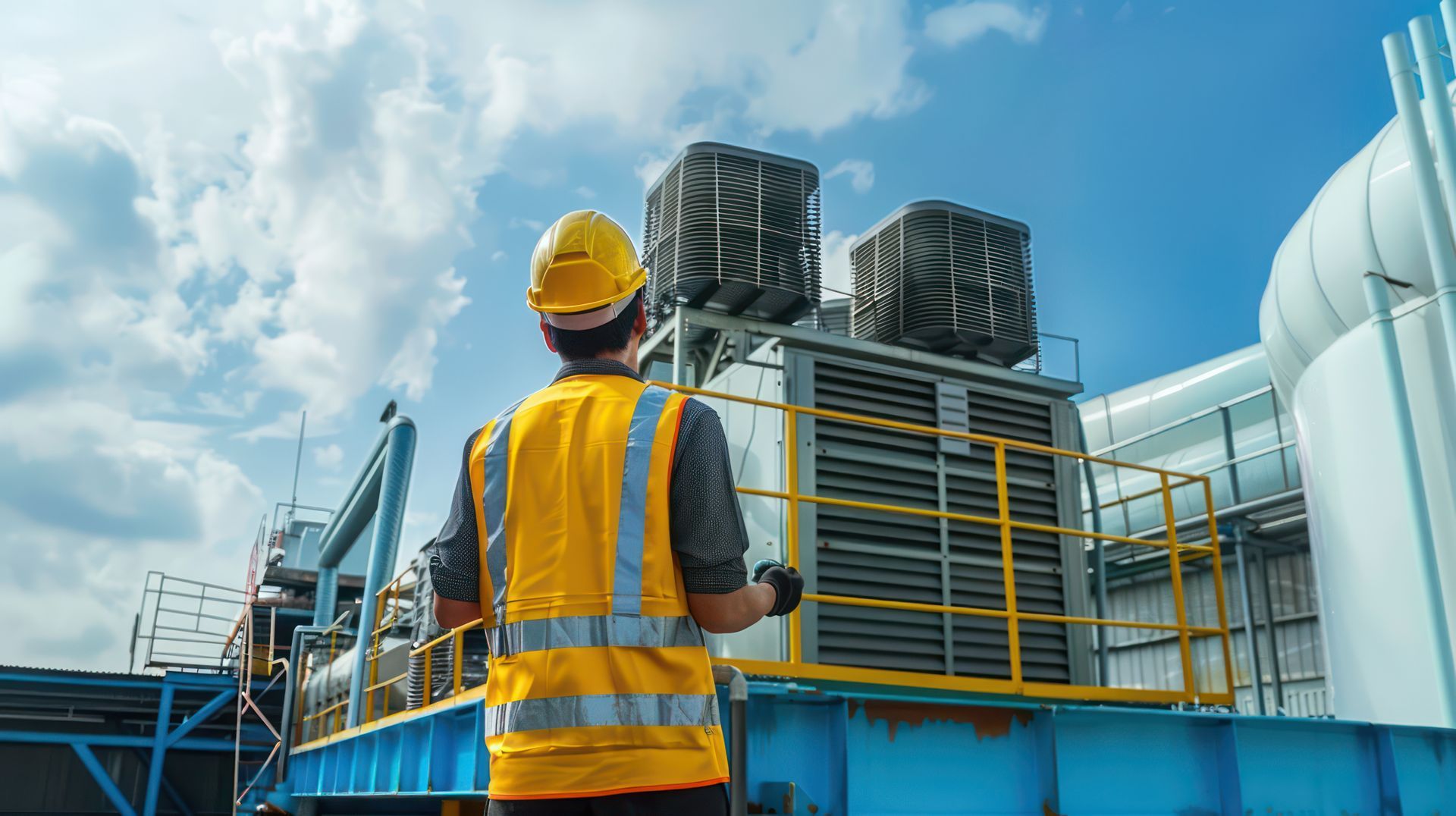 checking safety of commercial ac unit