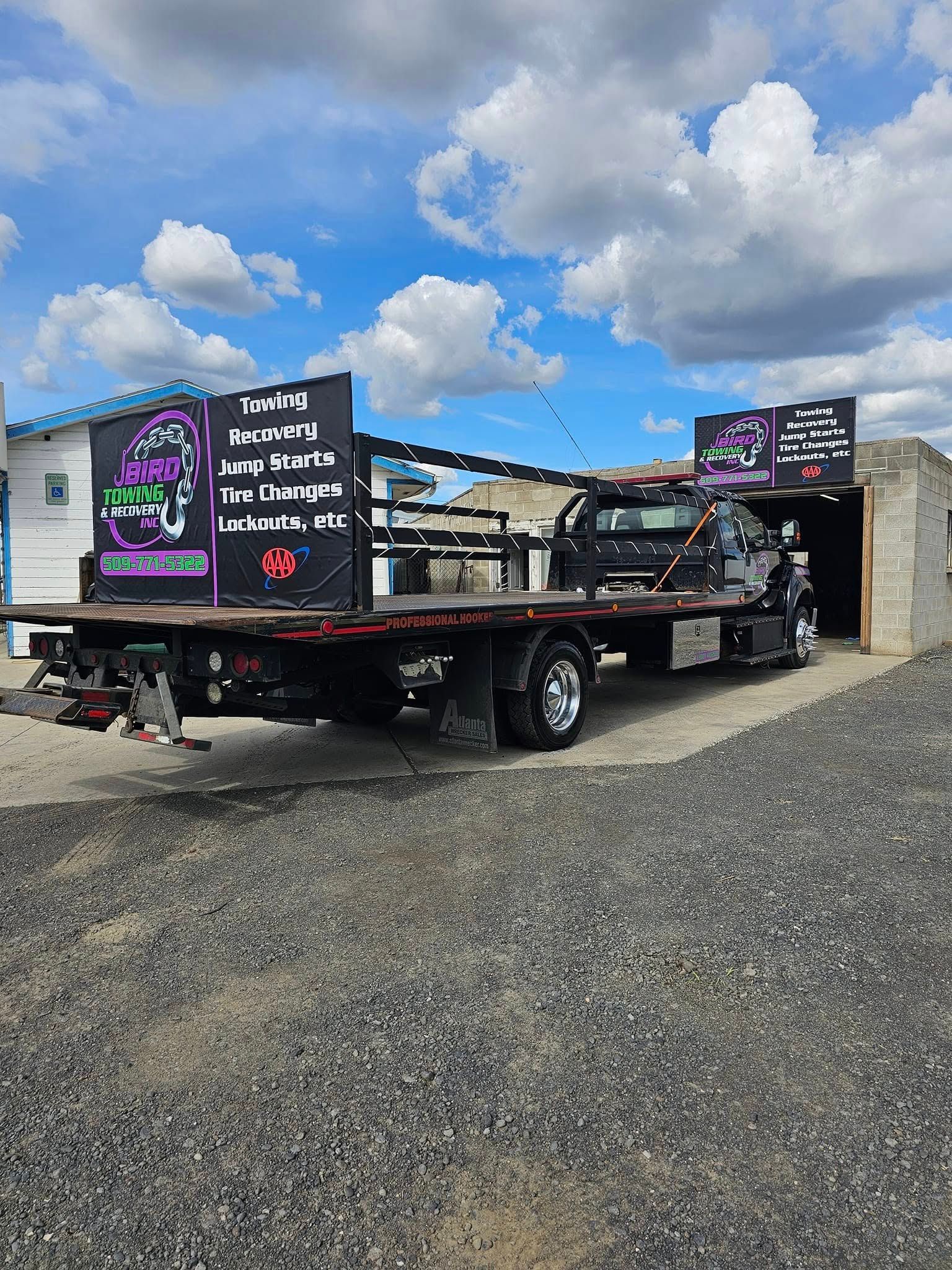 J Bird Towing & Recovery logo