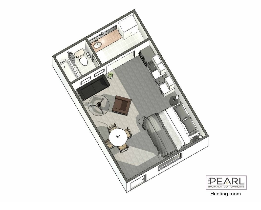 hunting floor plan