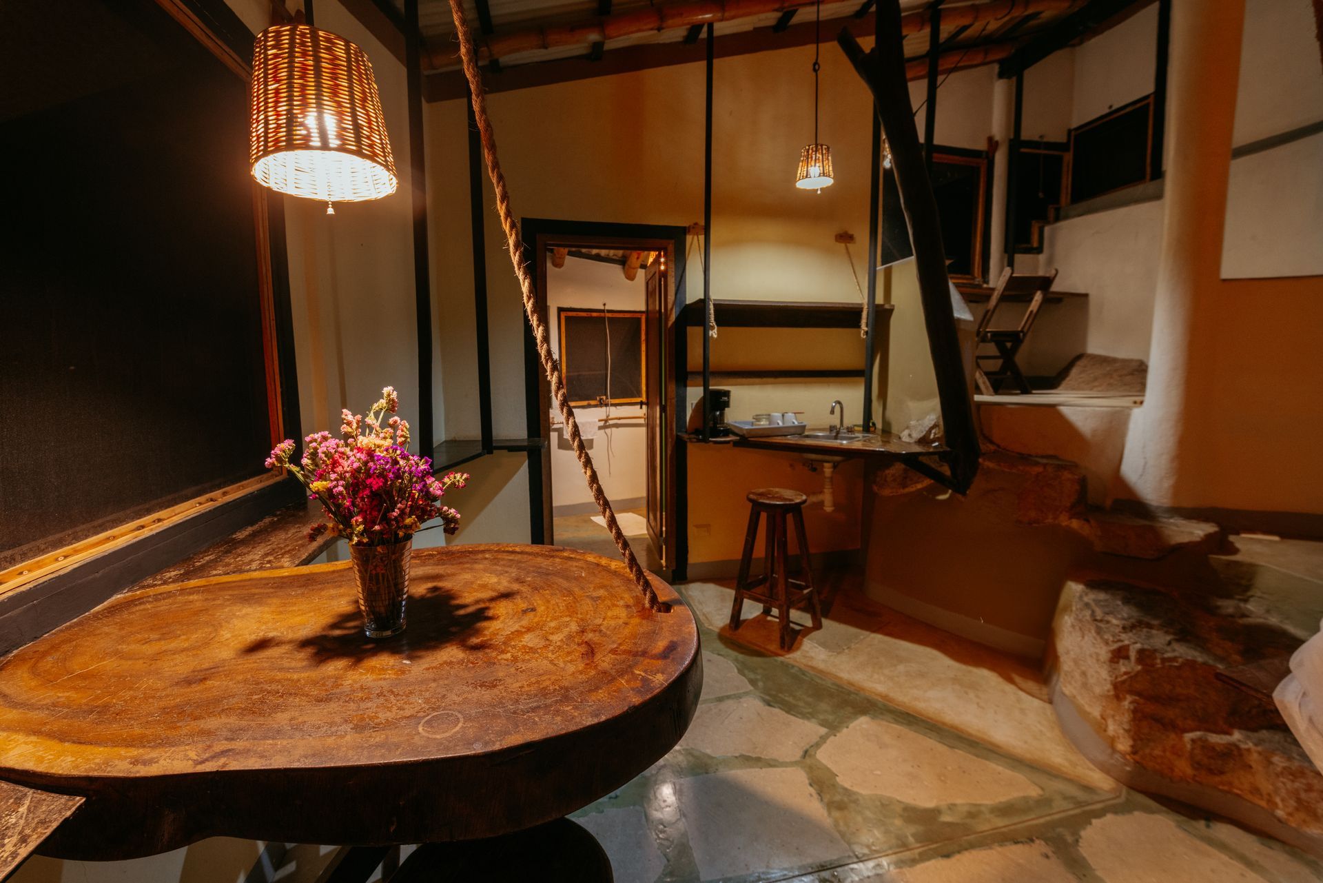 cabaña de lujo en posada del arquitecto en mazunte, oaxaca