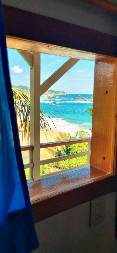 Cabaña con vista al mar en Mazunte, Oaxaca