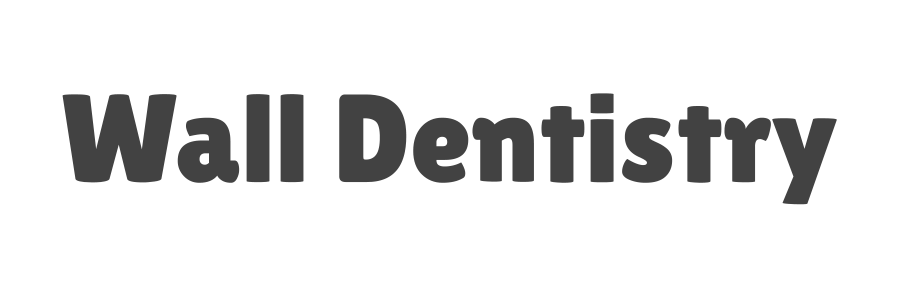 Wall Dentistry logo in bold black text on a white background