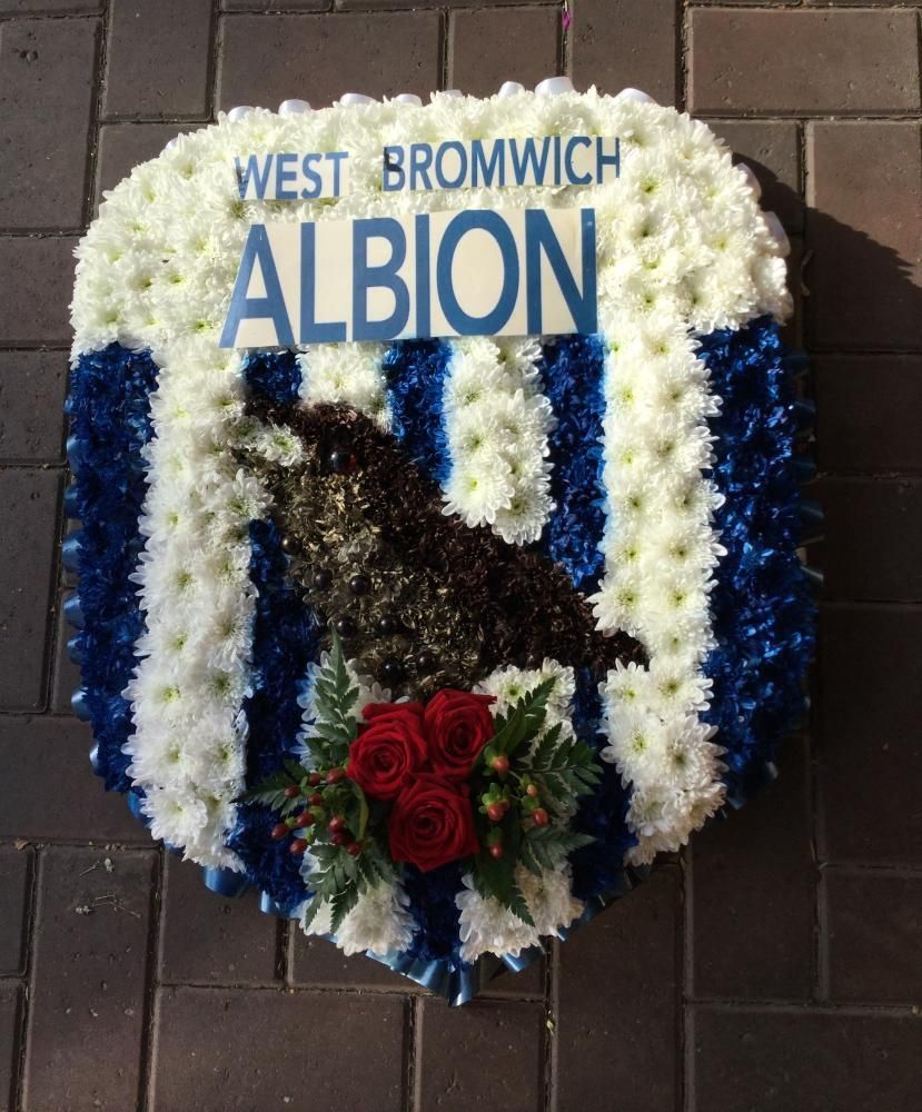 Football Shirt funeral flowers