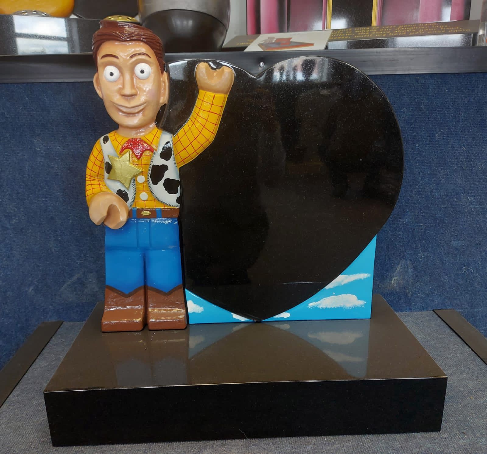Woody Toys Story Headstone