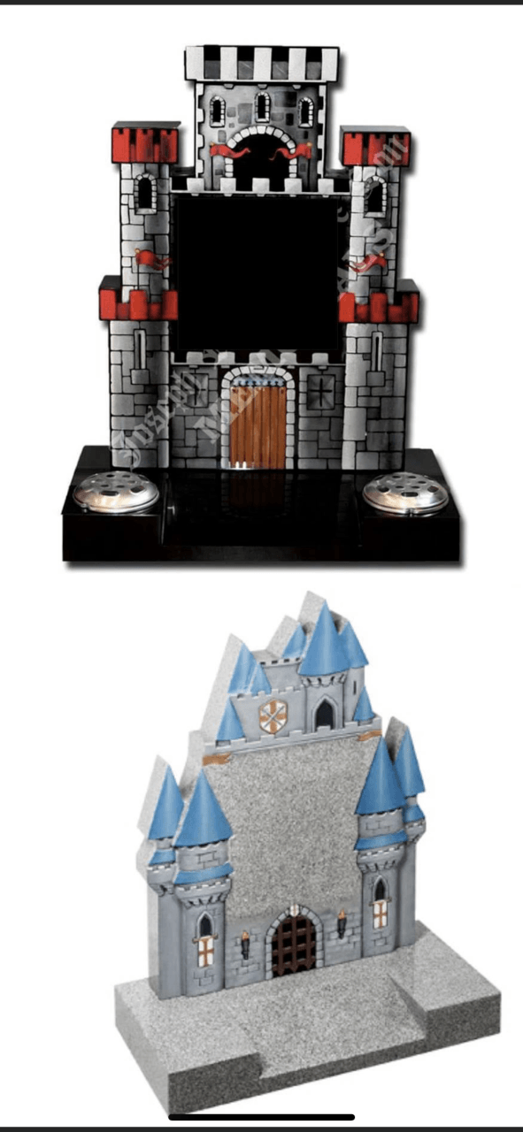 Castle Shaped MEMORIALS OF STONE