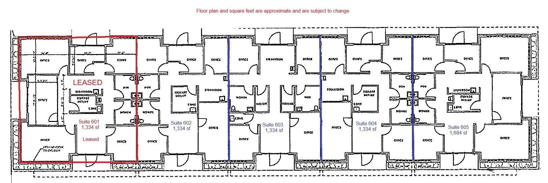 Star Tex - Floor Plan: Building 6