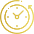 Timely Completion Icon Timely Completion Icon