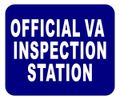 Official VA inspection station
