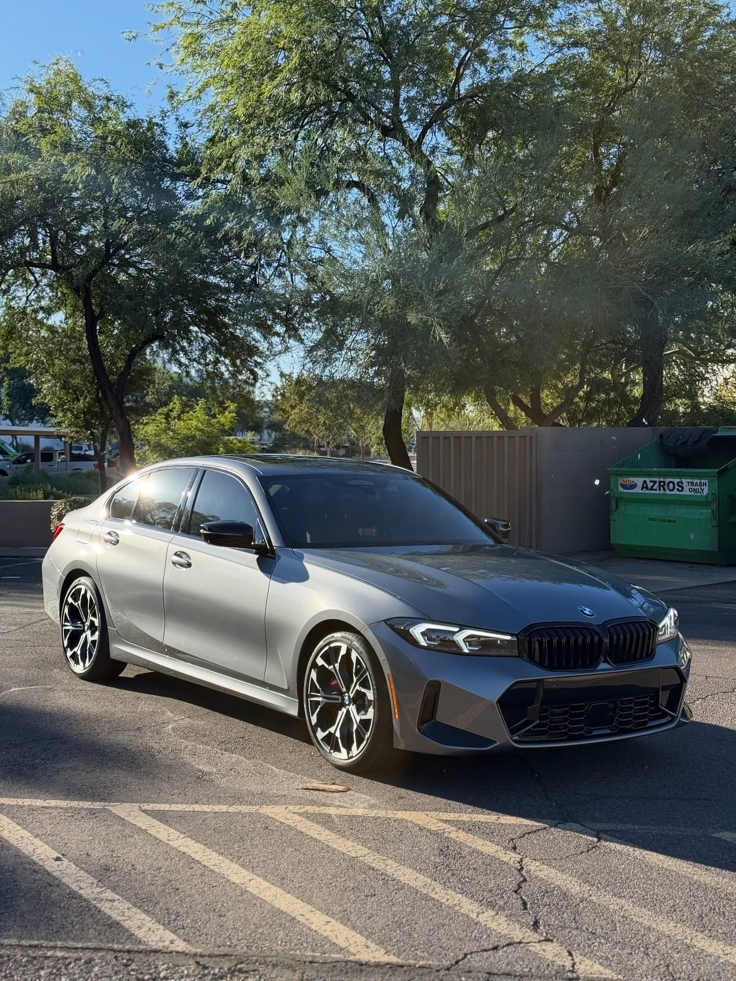 car with window tint