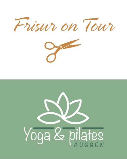 Logo und Visitenkarten für Frisur on Tour in Staufen entwickelt 